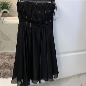 Black flowy dress from White House Black Market